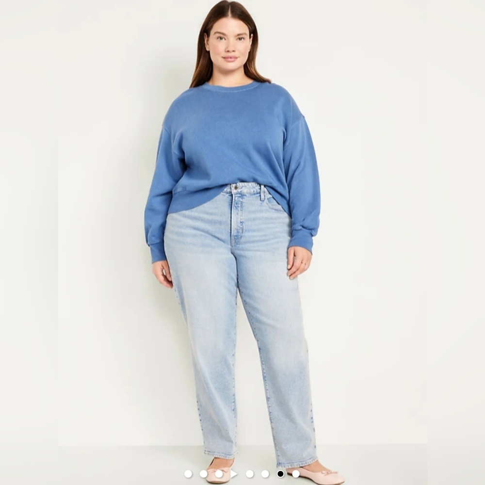 Old Navy 16 Curvy High-waisted OG Loose Jeans